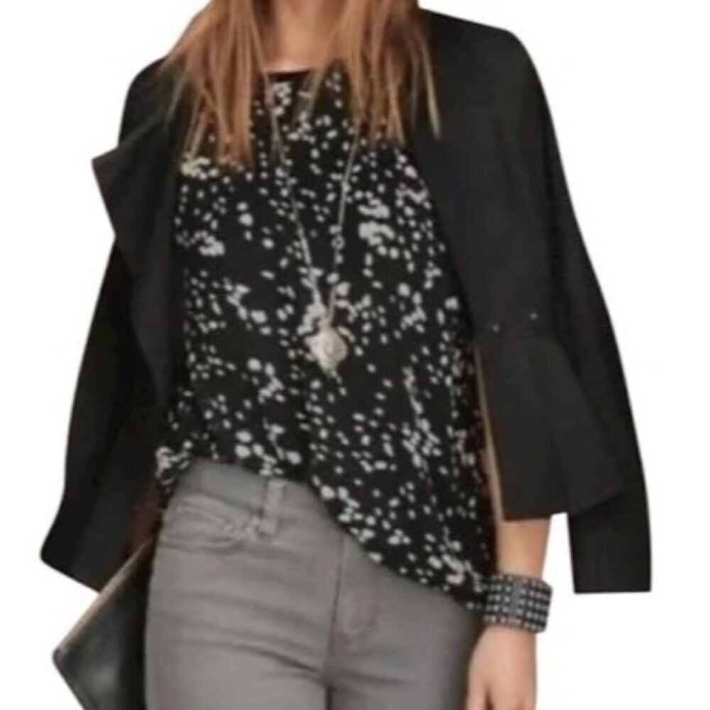Cabi Women's Sleeveless Pullover Blouse Black Size M